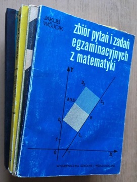 Matematyka zbiory zadań - 4 książki 