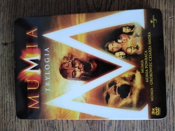 Mumia trylogia The Mummy Steelbook komplet DVD