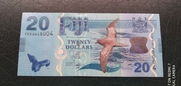 Fiji 20 dollars   UNC 2012