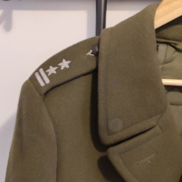 Płaszcz sukienny oficerski podpułkownika LWP, 7NW