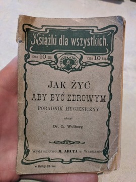 Jak żyć aby być zdrowym Wolberg 1902