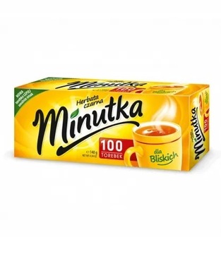 HERBATA MINUTKA 100 TOREBEK ( 4 paczki 400 toreb)