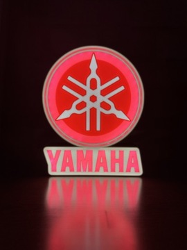Logo YAMAHA Lampa LED USB, wydruk 3D
