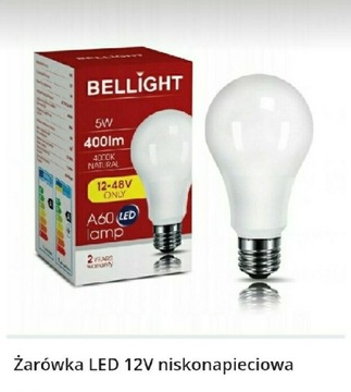 Zarowka LED 12V e27 12-48V