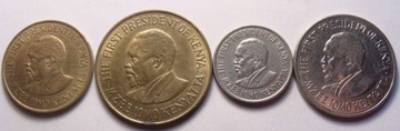 Kenia komplet 4 monet. Każda inna!