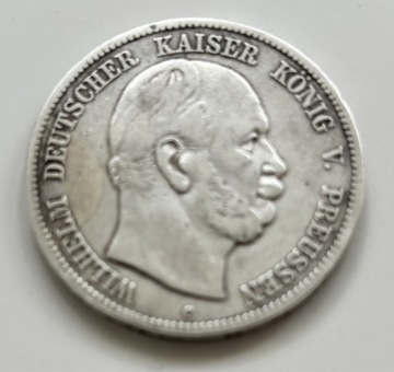 Moneta 5 marek 1876, funf mark 1876