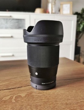 Sigma 16mm F 1.4 Sony E możliwa zamiana na 56mm