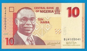 NIGERIA - 10 naira - ROK 2006 - P 32 - UNC