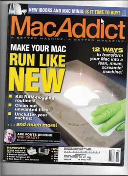 MacAddict Oct 2005 Apple Macintosh