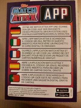 Topps Match Attax APP - Paczka kart