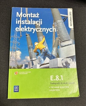 MONTAŻ INSTALACJI ELEKTRYCZNYCH E.8.1 WSiP 