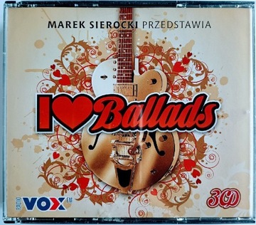 MAREK SIEROCKI Przedstawia I Love Ballads 3CD 2010
