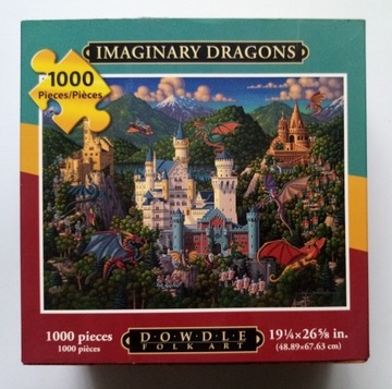 Imaginary Dragons, Eric Dowdle, puzzle 1000 (-2)