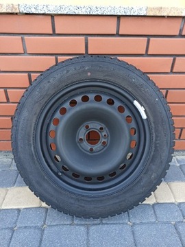 Koło zapasowe felga Fiat opona Goodyear