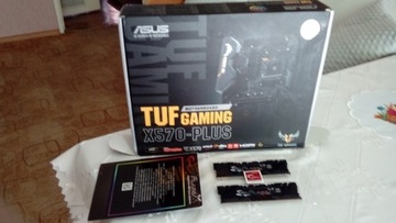 Zestaw Płyta Asus TUF i ram G.Skill Flare X 2x8GB 