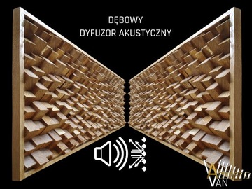 50x120 | Panel Akustyczny, Dyfuzor, Dekoracja V2 D