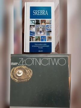 Złotnictwo, Srebra, zestaw książek