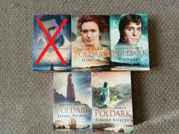 PAKIET POLDARK - TOM 2-5 - WINSTON GRAHAM