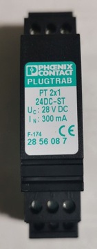 Phoenix Contact PT 2X1 24DC-ST+gniazdo 2856087