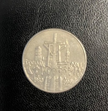 Moneta Solidarność  10000 zł rok 1990