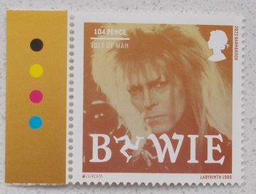 Wyspa Man 2022 - EUROPA CEPT, David Bowie