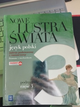 Nowe LUSTRA ŚWIATA język polski podręcznik cz. 3