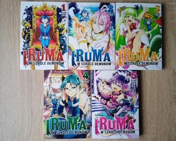Manga Iruma w szkole demonów - tomy 1-5