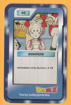 KARTA DRAGON BALL Z - MARRON