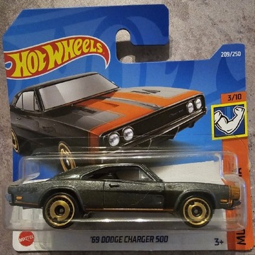 Hot Wheels 69 Dodge Charger 500 HCV71