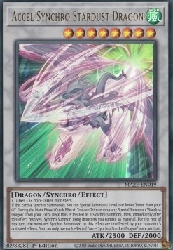 Yugioh Accel Synchro Stardust Dragon(V.1UltraRare)