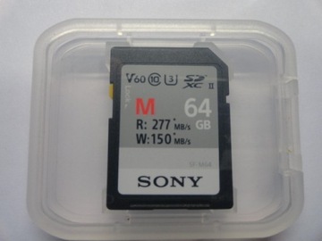 Karta Pamięci Sony SDXC 64GB SF-M64 Nowa