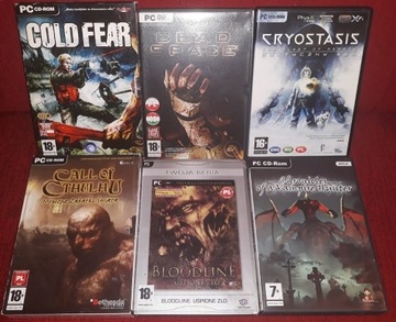 Cold Fear, Dead Space, Cryostatsis - gry PC PL