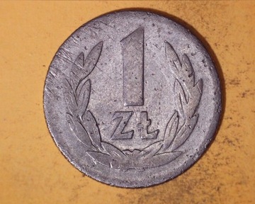 1 złoty 1949 r aluminium