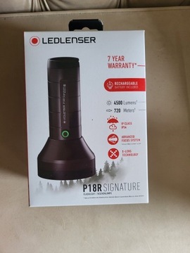 OKAZJA! LEDLENSER P18R Signature,latarka.Nowa