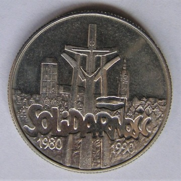 10 000 złotych Polska 1990 SOLIDARNOŚĆ