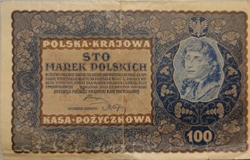 100 marek polskich 1919 