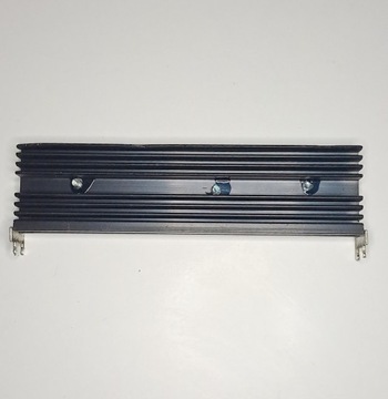 Radiator 2xTO220 + mostek wys.33, szer.110 gr.10mm