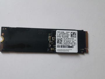 Dysk SSD 256GB Samsung NVME m2 