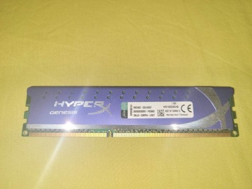 Pamięć RAM Kingston  HYPER X DDR3 4 GB 1600