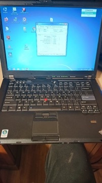 Lenovo T400, sprawny, dysk 200 gb, 4 GB RAM