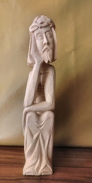 Jezus Frasobliwy wys. 37,5 cm