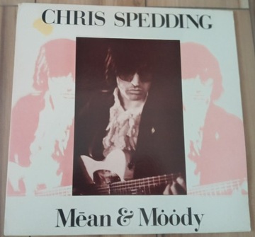 Chris Spedding "Mean & Moody" LP UK .