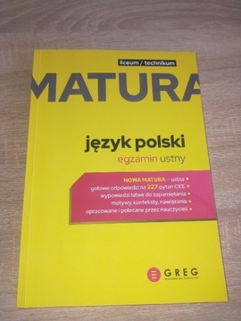 Matura ustna j.polski .Greg 2022