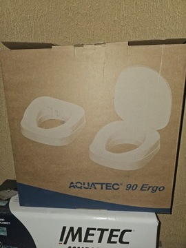 Aquatec g90 ergo podwyższona deska toaletowa 10cm 