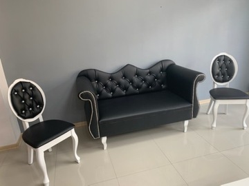 Sofa kanapa pikowana 