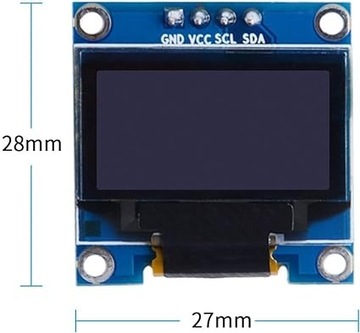 GeeekPi 2szt. 0,96-calowy moduł OLED 