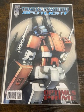 Transformers Spotlight Optimus Prime - IDW Cover A