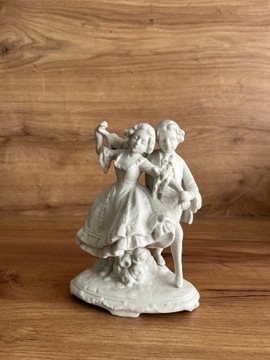 Figurka ceramiczna par 