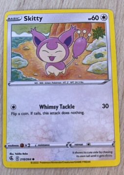 Karta  pokemon Skitty