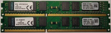 RAM 8GB (2x4GB) 1600MHz DDR3 CL11 PC3-12800